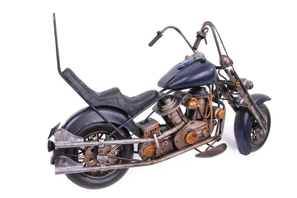 Metal Motosiklet Biblo Dekoratif Hediyelik ürün görseli 1