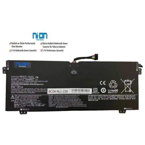 Nion Lenovo Yoga 720-13IKBR(81C3) uyumlu Notebook Batarya - Pil ürün görseli 1