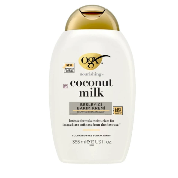 OGX Sülfatsız Coconut Milk Saç Bakım Kremi 385ml ürün görseli 1
