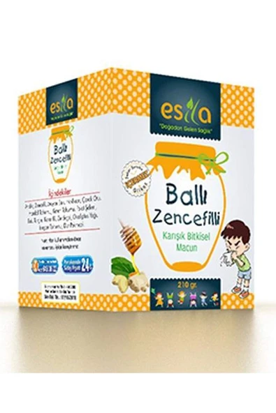 Ballı Zencefilli Çocuk Macunu 210 Gr.- Özel ürün görseli 1