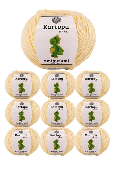 10 Adet Amigurumi El Örgü İpi 50gr 331 ürün görseli 1