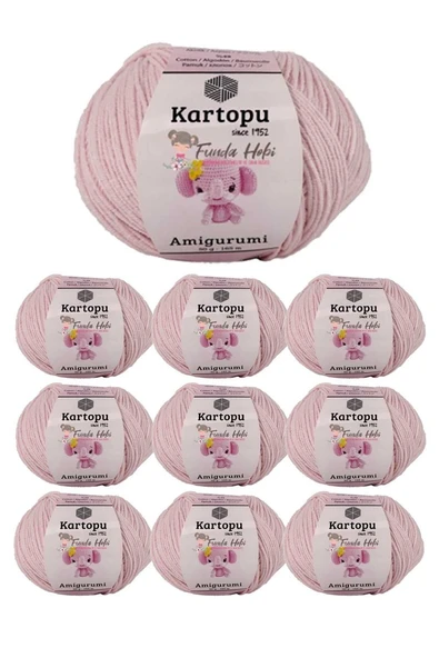 10 Adet Amigurumi El Örgü İpi 50gr 699 ürün görseli 1