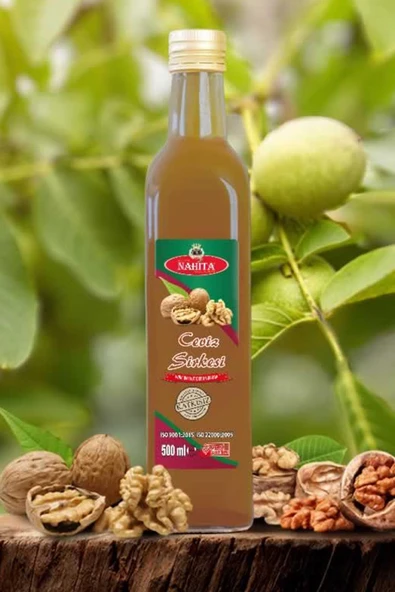 Ceviz Sirkesi % 100 doğal Katkısız 500 ml ürün görseli 1