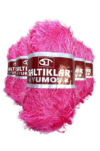 5 Adet Yumoş Sakallı El Örgü Ipi Yünü 16 ürün görseli 1