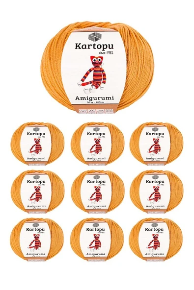 10 Adet Amigurumi El Örgü İpi 50gr 355 ürün görseli 1