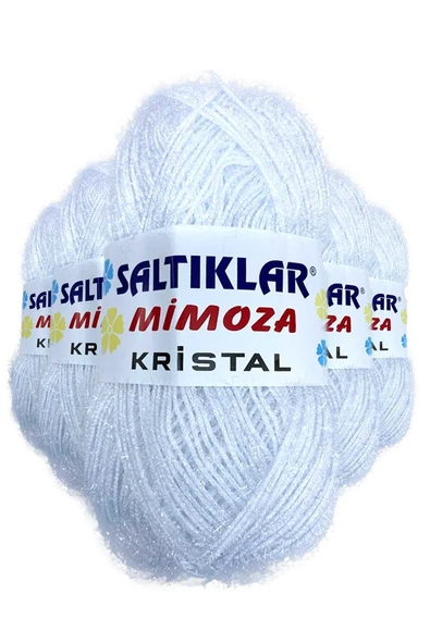 5 Adet Mimoza Kristal Işıltılı Şal Patik Yelek İpi OPTİK ürün görseli 1