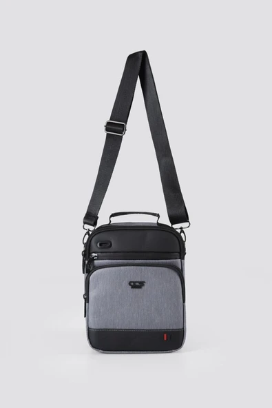 Ççs 31421 Unisex Askılı Çanta Gri ürün görseli 1