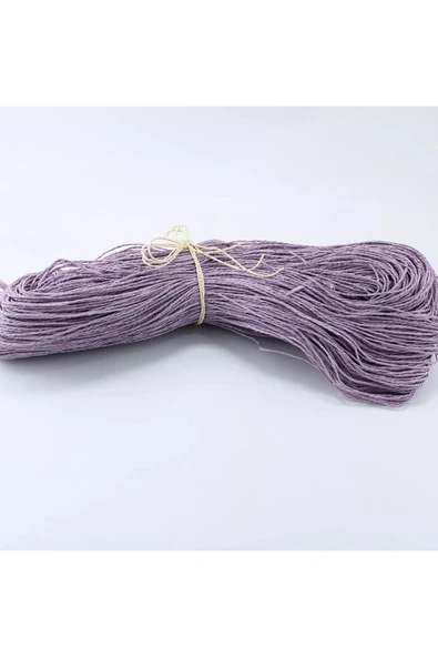 Eflatun Renk Çile Kağıt İp Çanta Ipi Supla Ipi No:80 - (550-600 gr) ürün görseli 1