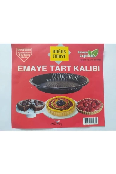 Emaye Tart Turta Kalıbı Royaleks-82501 ürün görseli 1