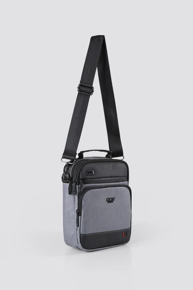 Ççs 31421 Unisex Askılı Çanta Gri - Resim 2