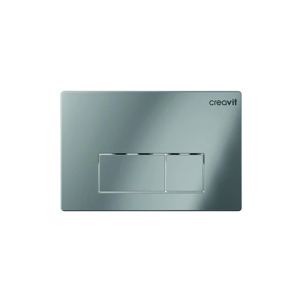 Creacvit GP8004 Arc Parlak Krom Kaplama Kumanda Paneli ürün görseli 1