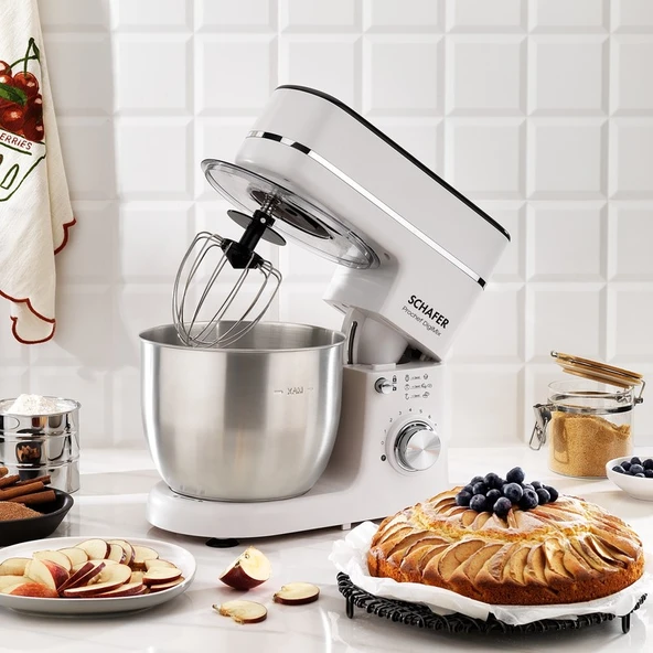 Schafer Prochef Digimix Dijital Stand Mikser 5 L-Beyaz ürün görseli 1