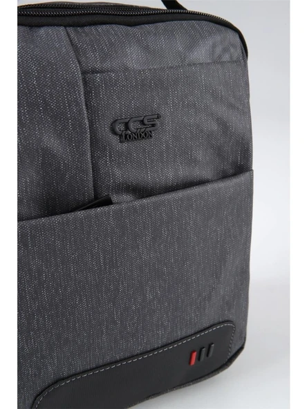 Ççs 31422 Unisex Askılı Çanta Siyah - Resim 4