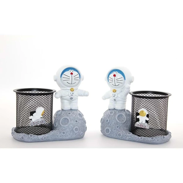 Polyester Astronot Kalemlik Dekoratif Hediyelik - Resim 2