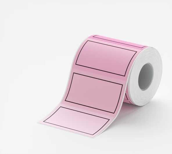 Niimbot T45x105mm 75 Adet Pembe Etiket - Renk Geçişli (B1,B21S,B21Pro) ürün görseli 1