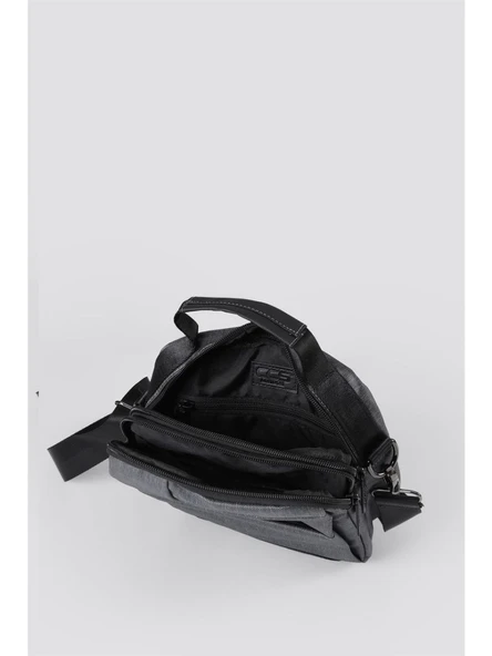 Ççs 31422 Unisex Askılı Çanta Siyah - Resim 6