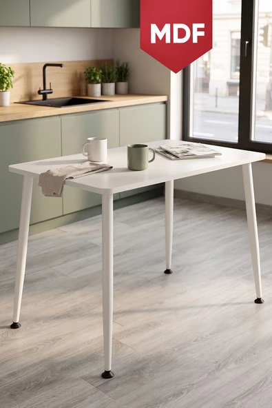 Belek Serisi MDF Sabit 60x90 Mutfak Masası ürün görseli 1