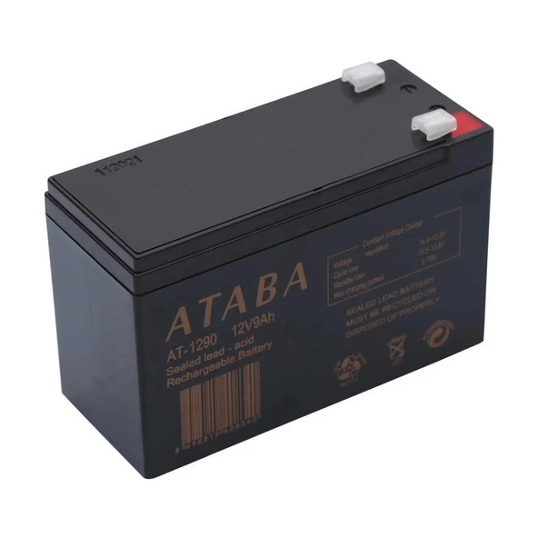 Ataba At-1290 12v 9ah Akü - Resim 2