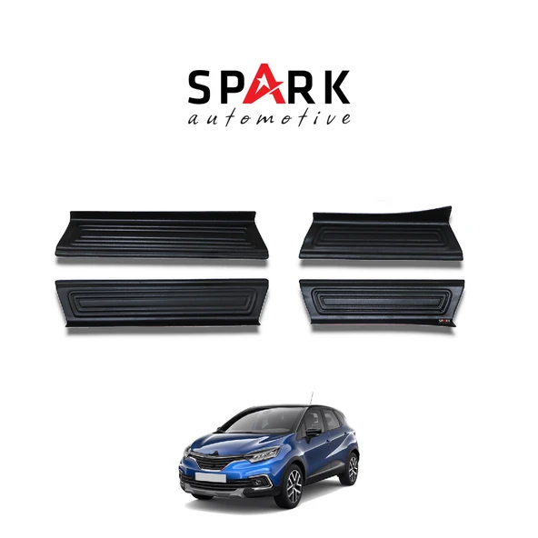 Renault Captur 2013-2019 Yıl Aralığı Uyumlu Kapı Eşiği 4 Parça ürün görseli 1