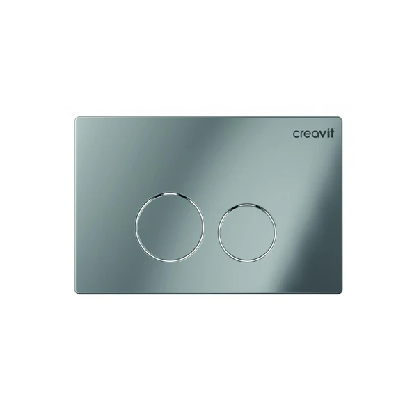 Creavit GP9004 Terra Parlak Krom Kaplama Kumanda Paneli ürün görseli 1