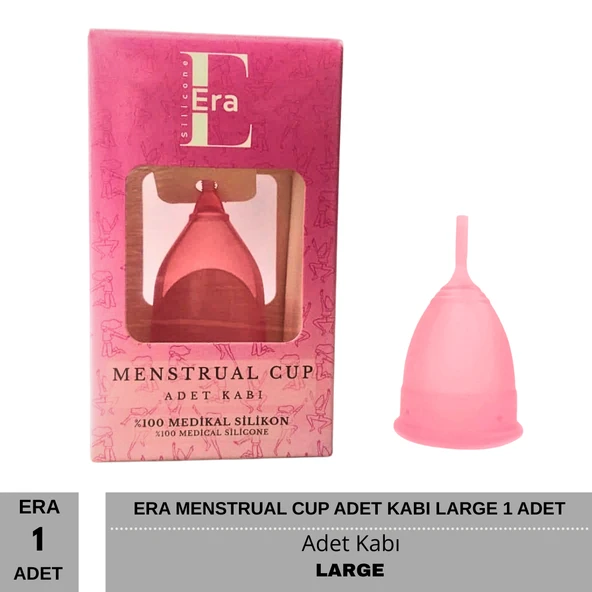Era Menstrual Cup Adet Kabı Large 1 Adet - Resim 2