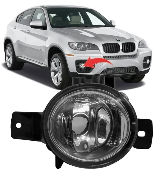 Bmw E71 X6 2007-2011 Sağ Sis Farı 63177187632 ürün görseli 1
