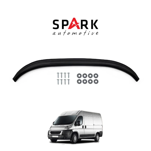 Peugeot Boxer 2006-2014 Yıl Aralığı Uyumlu Ön Tampon Lip Siyah ürün görseli 1