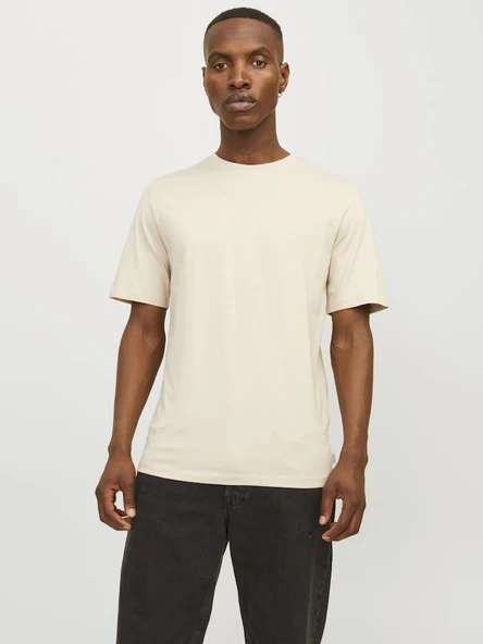 JACK JONES Erkek Bisiklet Yaka Tişört 12156101 ürün görseli 1