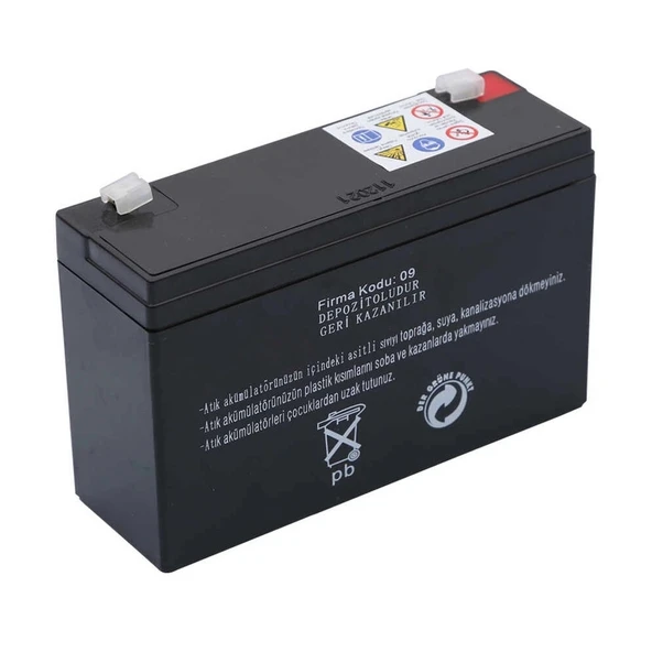 Atex Ax6-12 6v 12ah Akü - Resim 3