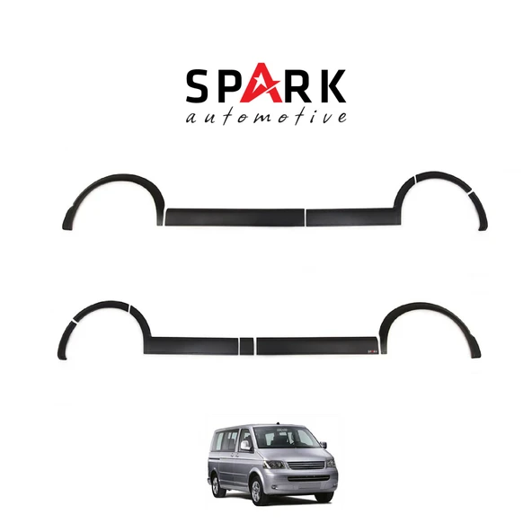 Volkswagen Transporter T5 2009-2014 Yıl Aralığı Uyumlu Kısa Şase Sol Sürgü Dodik Seti 11 Parça ürün görseli 1