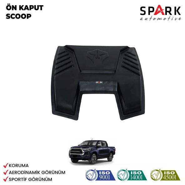Toyota Hilux 2015-2020 Yıl Aralığı Uyumlu Ön Kaput Scoop ürün görseli 1