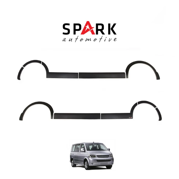 Volkswagen Transporter T5 2009-2014 Yıl Aralığı Uyumlu Uzun Şase Sağ Sürgü Dodik Seti 11 Parça ürün görseli 1