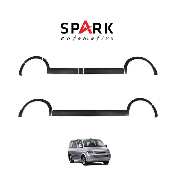 Volkswagen Transporter T5 2009-2014 Yıl Aralığı Uyumlu Kısa Şase Sağ Sürgü Dodik Seti 11 Parça ürün görseli 1