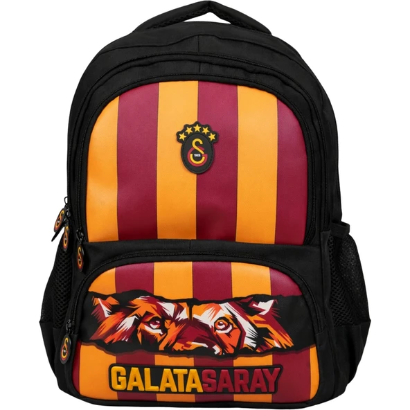 Galatasaray Lisanslı 4 Bölmeli Okul Çantası 26568 ürün görseli 1