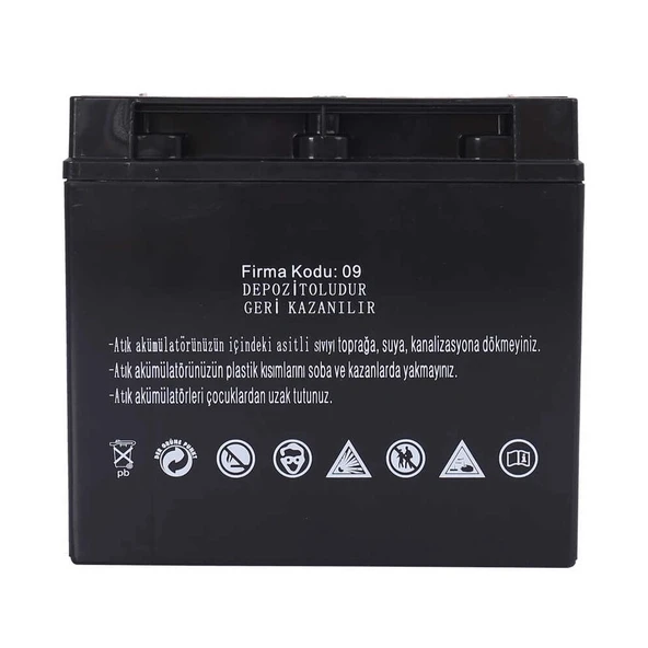 Atex Ax12-18 12v 18ah Akü - Resim 3