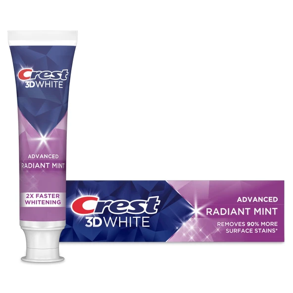 Crest 3D White Advanced Radiant Mint Diş Macunu 93 gr ürün görseli 1