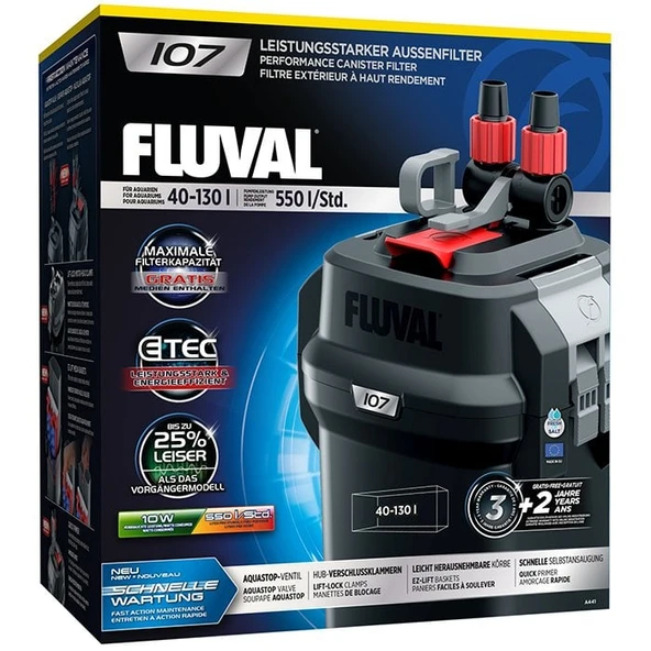 Fluval 107 Akvaryum Dış Filtre 550 l/h ürün görseli 1