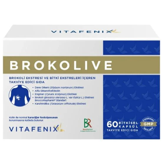 Vitafenix Brokolive 60 Kapsül ürün görseli 1