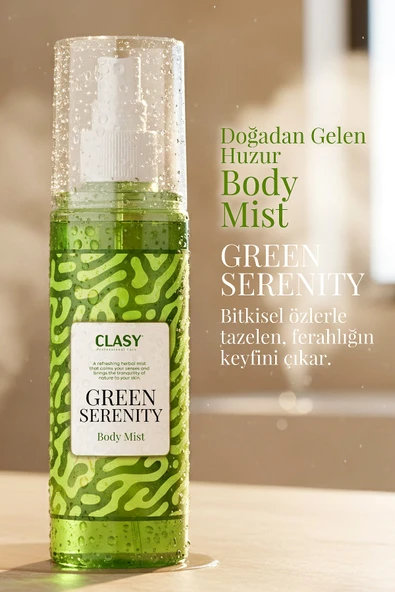 CLASY CARE Green Serenity Body Mist ürün görseli 1