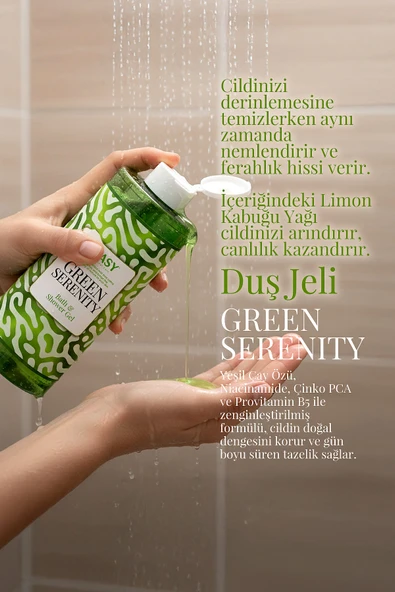 CLASY CARE Green Serenity Duş Jeli - Resim 2