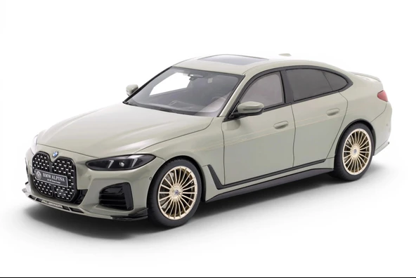 Gt Spirit GT541 1/18 BMW 4 Serisi Alpina B4 GT 2024 Grey ürün görseli 1