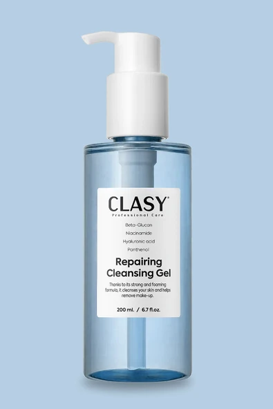 CLASY CARE Yüz Temizleme Jeli, Onarıcı, Gözenek Sıkılaştırıcı, Kuru Ve Karma Ciltler Için ürün görseli 1