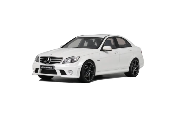 Gt Spirit GT928 1/18 Mercedes Benz C63 AMG Diamond White 2007 ürün görseli 1