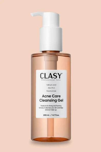 CLASY CARE Yüz Temizleme Jeli, Sivılce Ve Acne Karşıtı, Karma Ve Yağlı Ciltler Için ürün görseli 1