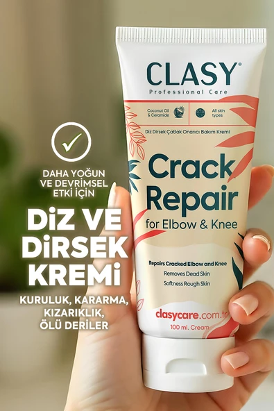 CLASY CARE El, Diz Ve Dirsek Bakım Kremi - Çatlamış, Kurumuş, Koyulaşmış Sert Deriye Karşı ürün görseli 1