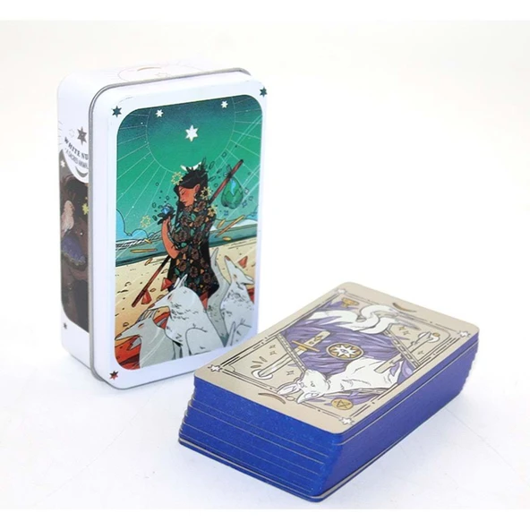 Metal Kutulu Tarot Kartı ürün görseli 1