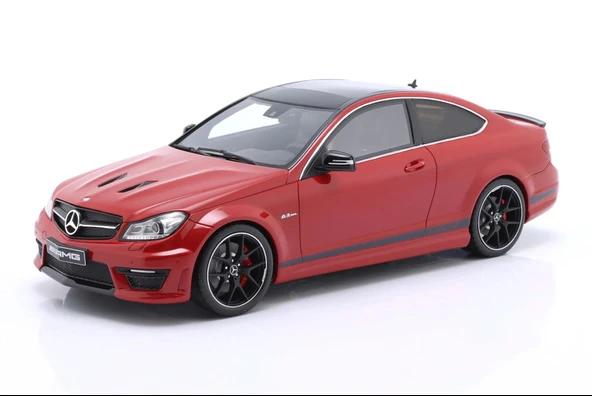 Gt Spirit GT920 1/18 Mercedes-Benz C63 AMG Edition 507 2014 Red ürün görseli 1