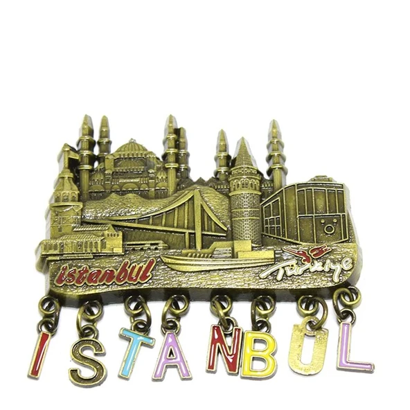 Metal İstanbul Temalı Yöresel Magnet ürün görseli 1