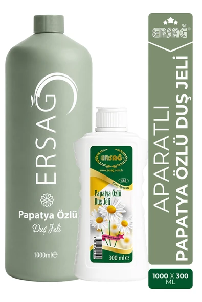 ERSAĞ Aparatlı Papatya Özlü Duş Jeli 1000 ML ürün görseli 1