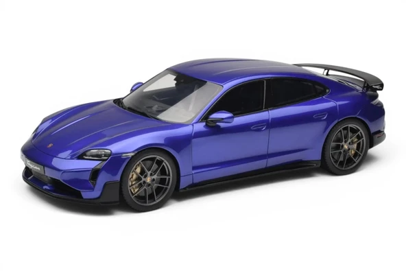 Gt Spirit GT520 1/18 Porsche Taycan Turbo GT 2023 Purple Sky Metallic ürün görseli 1